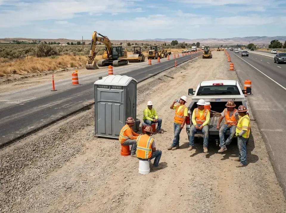 highway-road-construction-crew-007 — frequently asked questions, Porta Potty and Restroom Rentals in Cochran, GA